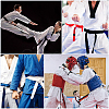 Taekwondo Belt AJEW-WH20022-73E-01-4