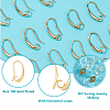 50Pcs Brass Earring Hooks KK-HS0001-75-4