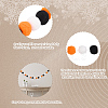 4Pcs Pom Pom Ball with Polyester Cord Hanging Banners AJEW-CP0009-76A-6
