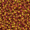 8/0 Two Tone Opaque Glass Seed Beads SEED-T006-01B-A06-3