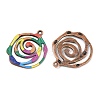 Tibetan Style Alloy Pendants AL-CBA606A-05-2
