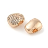 Brass Micro Pave Clear Cubic Zirconia Pendants KK-Q816-08G-2