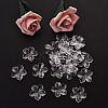 Flower Acrylic Beads TACR-YW0001-17-7