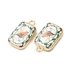 Printed Alloy Pendants AL-CBA7256-16B-G-3