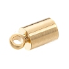 Brass Cord Ends KK-H759-41C-G-3