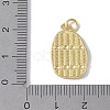 Rack Plating Brass Micro Pave CLear Cubic Zirconia Pendants KK-E110-05G-3