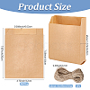 50Pcs Rectangle Paper Baking Bags CARB-SP0001-05B-02-2