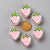Transparent Enamel Acrylic Beads TACR-S155-003E-3