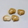 Natural Yellow Aventurine Heart Palm Stone G-F637-11C-1