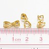 Brass Ice Pick Pinch Bails IFIN-KK08-G-3