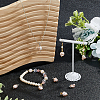 8Pcs 2 Colors Plastic Imitation Pearl Baroque Irregular Pendants PALLOY-FH00109-5