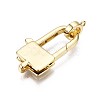 Brass Lobster Claw Clasps KK-S362-001G-NR-1