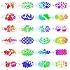 Plastic Face Paint Stencils DIY-WH0304-582D-1