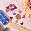 30Pcs 3 Colors Alloy Enamel Pendants FIND-SC0005-92-3