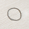 304 Stainless Steel Beads Stretch Bracelets for Women FS-WGC4F34-09-1