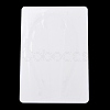 U Shaped Hole Acrylic Pearl Display Board Loose Beads Paste Board ODIS-M006-01H-2