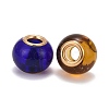Glass European Beads GPDL-Q013-M-2