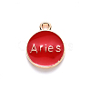 Alloy Enamel Pendants ENAM-S124-01A-07A-3