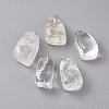 Natural Quartz Crystal Pendants G-k302-B24-1