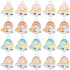 32Pcs 4 Colors Alloy Enamel Pendants FIND-TA0008-76A-2