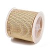 11M Polyester Braided Cord with Cotton Core & Metallic Thread OCOR-Z006-01-08-2