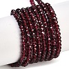Natural Garnet Beads Strands G-H071-A02-01-1