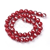 Natural Mashan Jade Beads Strands G-G833-10mm-01-2