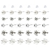30Pcs 5 Styles 304 Stainless Steel Stud Earring Findings STAS-YW0001-87-1