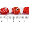 Handmade Lampwork Beads Strands LAMP-G154-07M-2