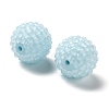 Chunky Resin Rhinestone Bubblegum Ball Beads RESI-S259-A11-2