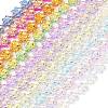 Electroplate Glass Beads Strands EGLA-P069-02A-AB-1
