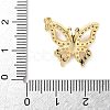 Brass Micro Pave Cubic Zirconia Pendants KK-D357-36G-3