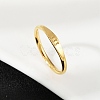304 Stainless Steel Plain Band Rings RJEW-P151-01G-01-2