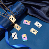 18Pcs 3 Colors 201 Stainless Steel Pendant STAS-UN0045-15-4
