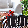 6Pcs Rectangle Paper Gift Storage Bags with Ribbon Handles ABAG-TA0001-65A-8