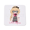 Square Paper Earring Display Cards CDIS-C004-02A-2