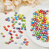 200Pcs 10 Colors Handmade Porcelain Beads PORC-HY0001-07-3