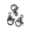 304 Stainless Steel Lobster Claw Clasps X-STAS-H353-E-02B-1