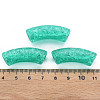 Transparent Crackle Acrylic Beads CACR-S009-001B-N68-4