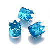 Plated Metal Hair Coil Cuffs OHAR-WH0016-25B-1