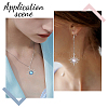 24Pcs 6 Styles Rack Plating Alloy Pendants FIND-CA0008-01-5