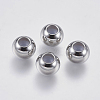 304 Stainless Steel Beads STAS-F139-062P-8mm-1