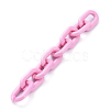 Handmade Opaque Acrylic Cable Chain AJEW-JB00574-07-1