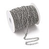 Tarnish Resistant 304 Stainless Steel Curb Chains CHS-Q001-22-2