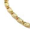 Ion Plating(IP)  304 Stainless Steel Lumachina Chain Bracelets BJEW-C079-01A-G-2
