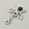 Alloy Angel Pendant Decorations FIND-TAC0005-22L-2
