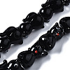 Handmade Bumpy Lampwork Beads Strands LAMP-Q031-003-3