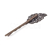 Hair Accessories Iron Hair Bobby Pin Findings IFIN-L035-02AB-NF-2