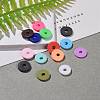 150G 15 Colors Handmade Polymer Clay Beads CLAY-JP0001-13-8mm-6