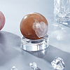 Glass Crystal Ball Holder AJEW-WH0270-724B-4